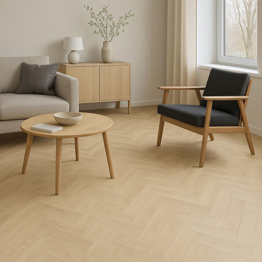 Vinylplanka SPC Luxe Herringbone 3874EIR 1,8 m²