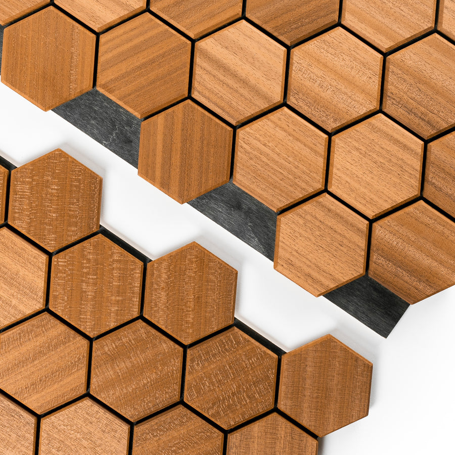 Väggpanel Hexa S Thermo 1,25 m²
