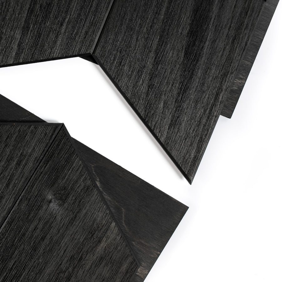Väggpanel Athena Black 0,85 m²