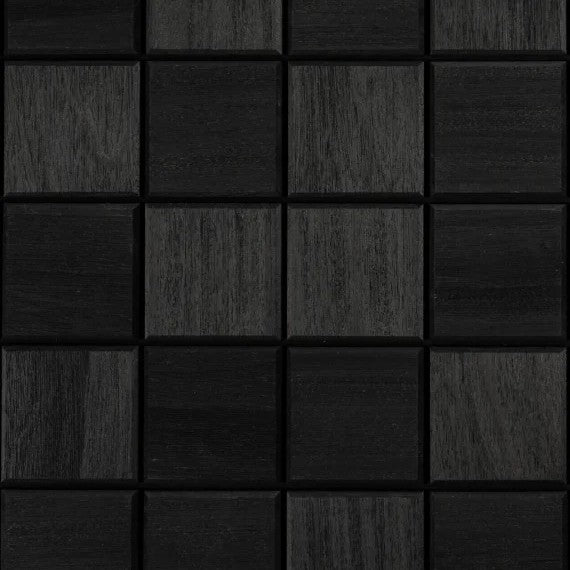 Väggpanel Square Black 1,00 m²
