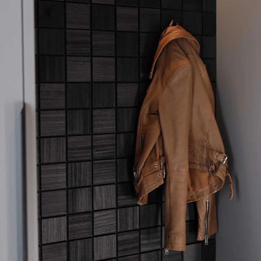 Väggpanel Square Black 1,00 m²