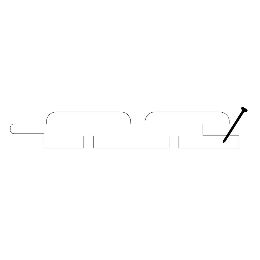 Ribbpanel STP 15x95x3280, Furu, Obehandlad, Ändspontat